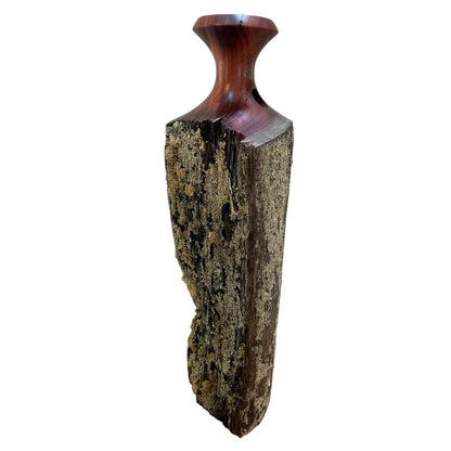 Jarrah Fence Post Vase - Medium