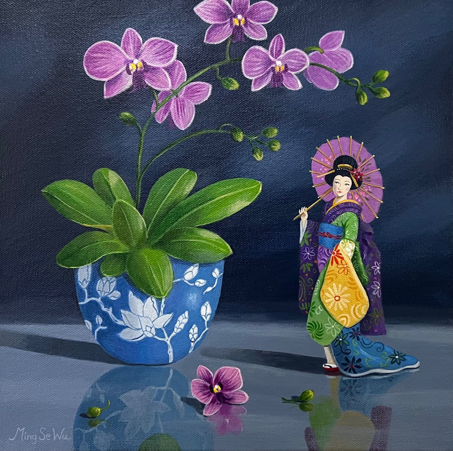 Orchid & Doll