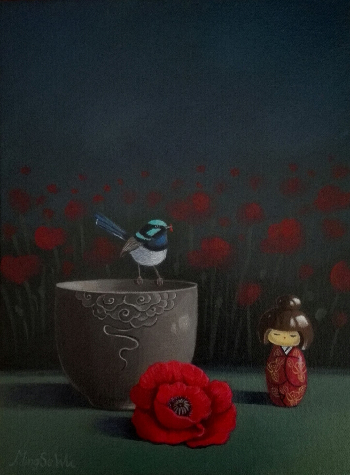 Red Poppy and Doll