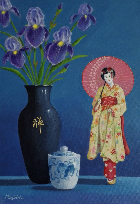 Iris & Geisha Doll
