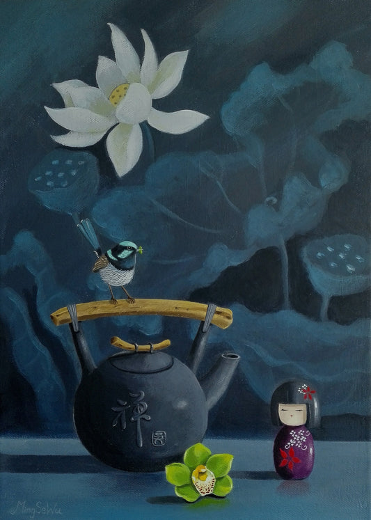 Teapot and Doll
