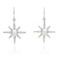 Earrings - North Star, Sterling Silver Drops