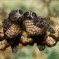 Australian Boobook Owlets, Heckle and Jeckle