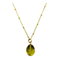 Necklace - Faceted Citrine