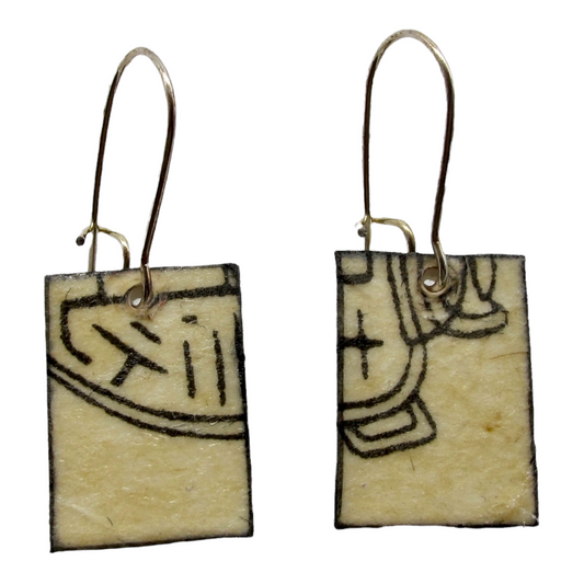 Earrings Washi Pepper Short - HA484