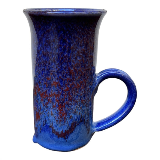 Cups - Blue with Copper Red
