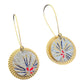 Two Layered Brass Earrings 121