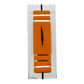 Wall Clock, Orange Allsorts