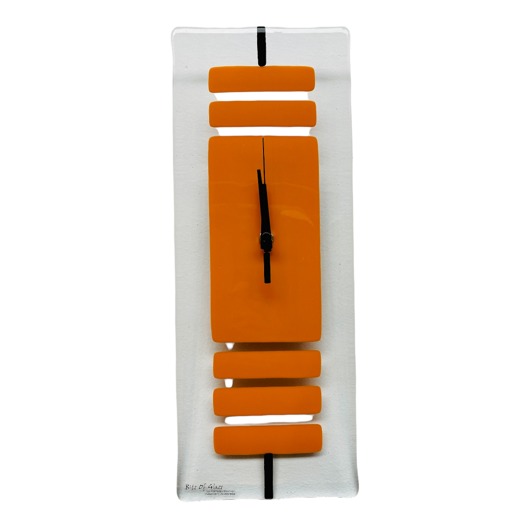 Wall Clock, Orange Allsorts