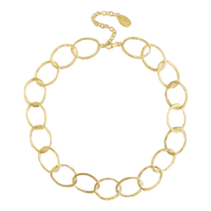 Necklace - Ripples. Gold Finish