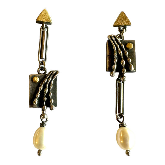 Earrings - Upside Down Raindrops