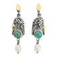 Earrings - Aventurine Tree of Life