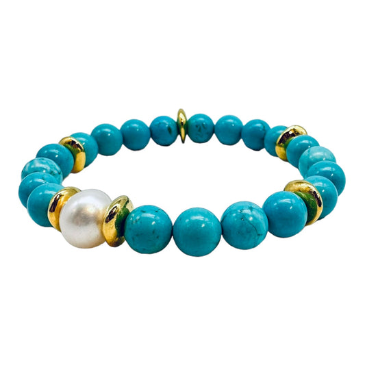 Bracelet - Beaded Turquoise