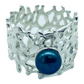Ring - Fan of the Sea,  Black Pearl