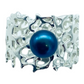 Ring - Fan of the Sea,  Black Pearl