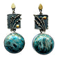 Earrings - Ripple Jasper