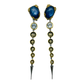 Earrings - Octopus, Kyanite