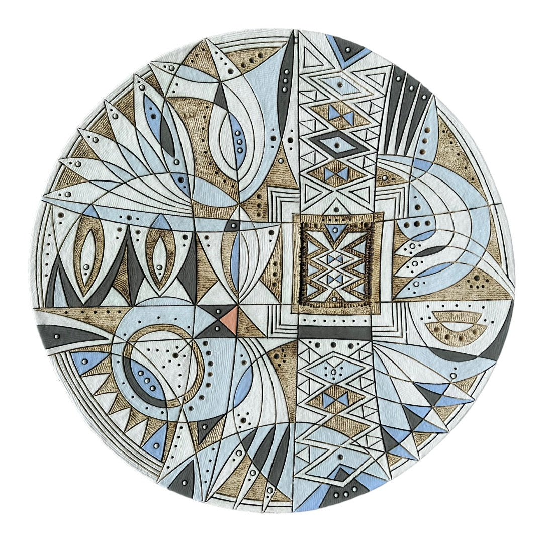 Large Round Platter 1
