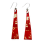 Earrings Washi Pepper Long - HA465