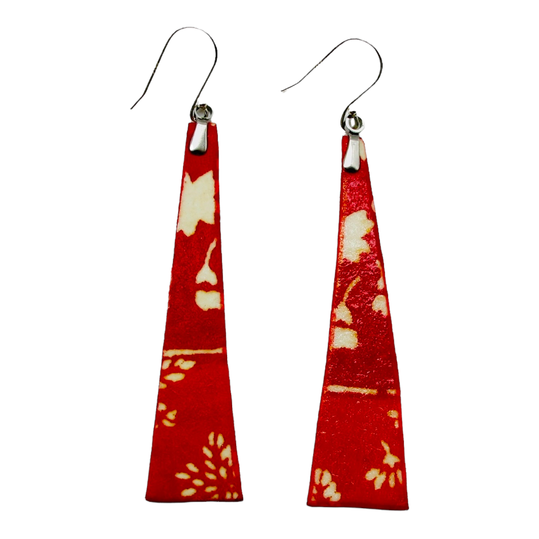 Earrings Washi Pepper Long - HA465