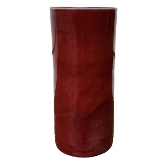 Tall Vase, Large - Copper Red