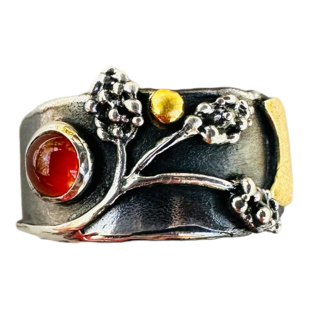 Ring - Vine Carnelian