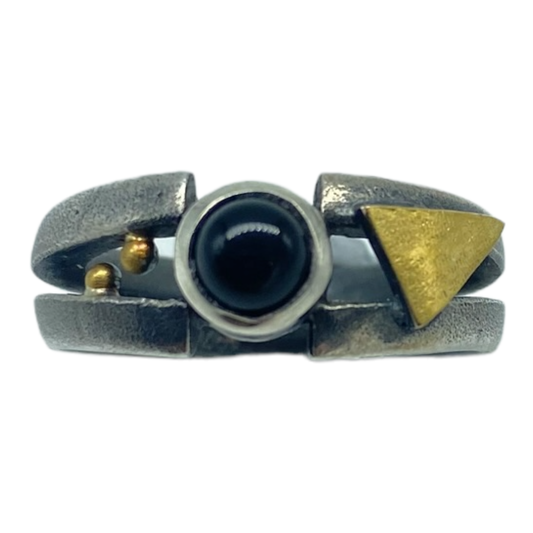 Ring - Onyx Double Band