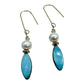 Earrings - Freshwater Pearl and Chez Glass