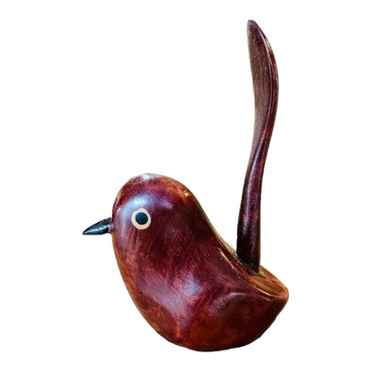 Wren Crafted from Red Mallee Burl, Summer