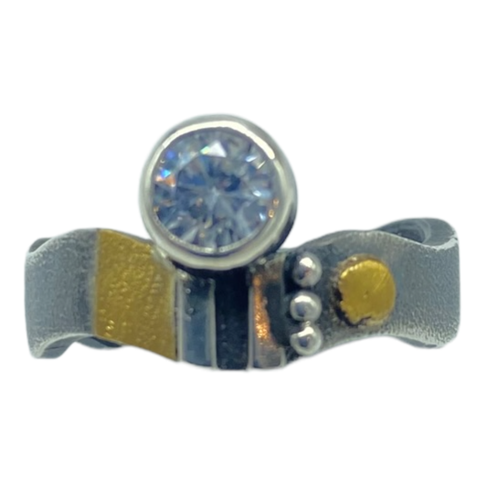 Ring - Cubic Zirconia Drop