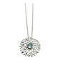 Pendant - Fan of the Sea with Blue Topaz