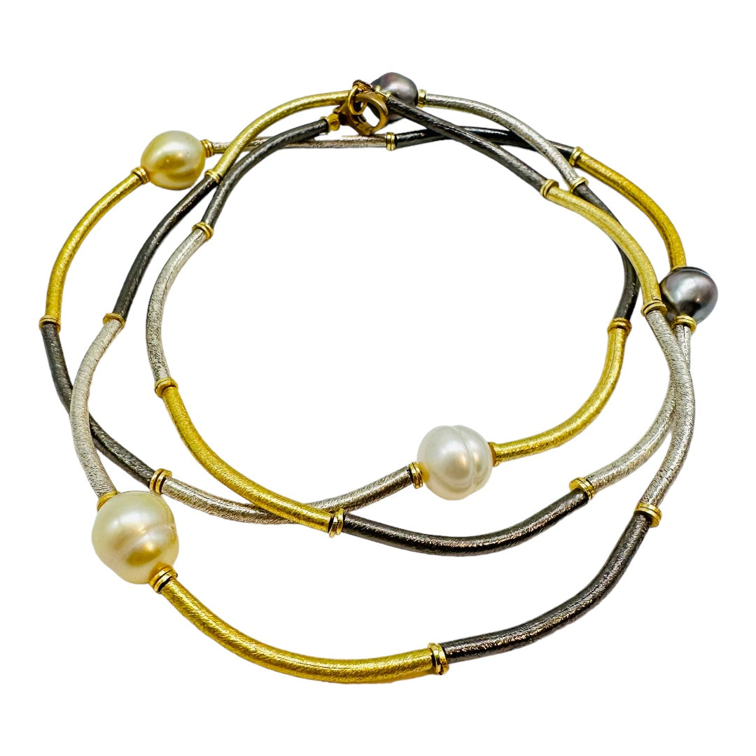 Necklace - Freshwater Baroque Pearls