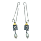 Earrings - Stainless Steel Hooks, Freshwater Pearl Drops