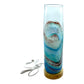 Sanctuary - LED Base with Cylinder - Ocean Blue