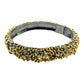 Bangle - Anemone with Lock Clasp. Black Rhodium, Yellow Gold Accents