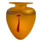 Vase, Large Round, Saffron
