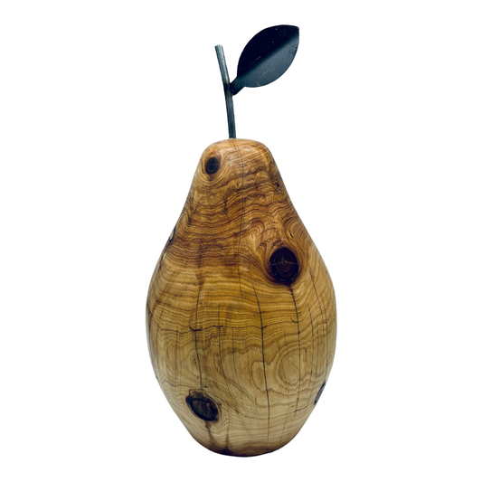 Large Wooden Pear