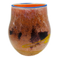 Vase 'Bushfire' orange
