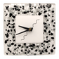 Desk Clock, Monochrome Spots