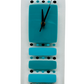 Wall Clock, Turquoise Allsorts