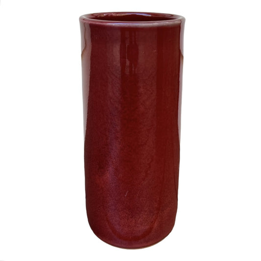 Tall Vase, Medium - Copper Red