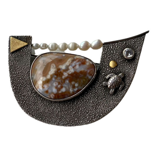 Brooch - Little Turtle