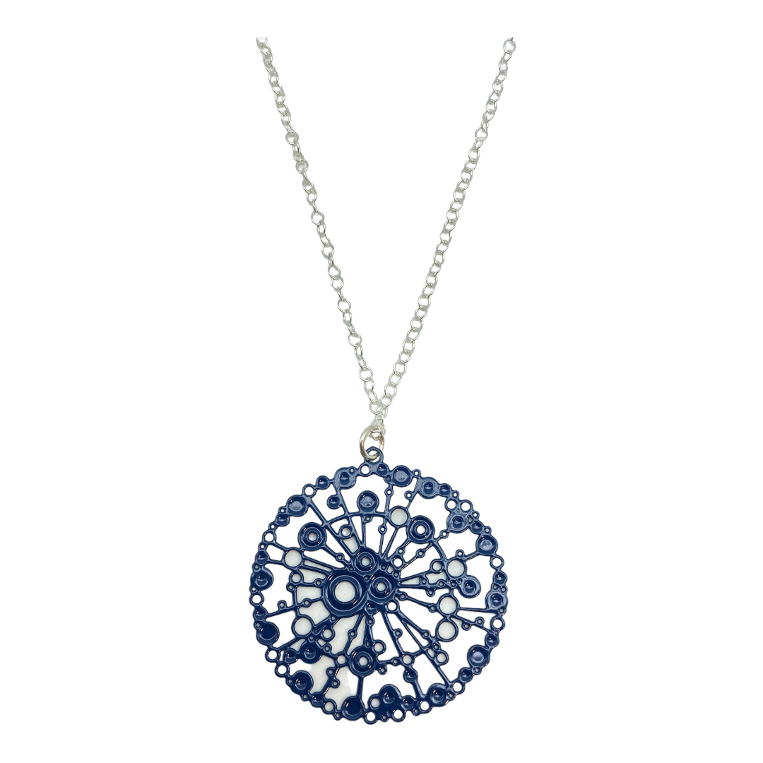 Necklace - Blue Mandala