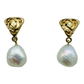 Earrings, Triangular Element