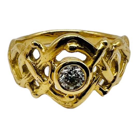 Ring, Celtic Diamond