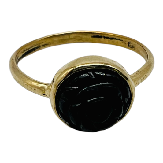 Ring, Flower Onyx