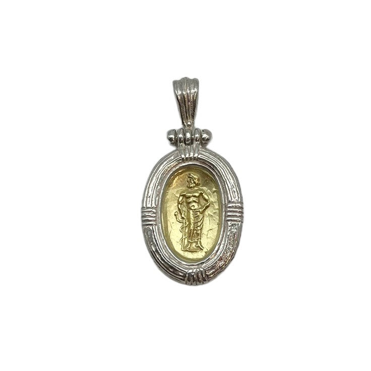 Pendant - Askelepios Greek God of Medicine