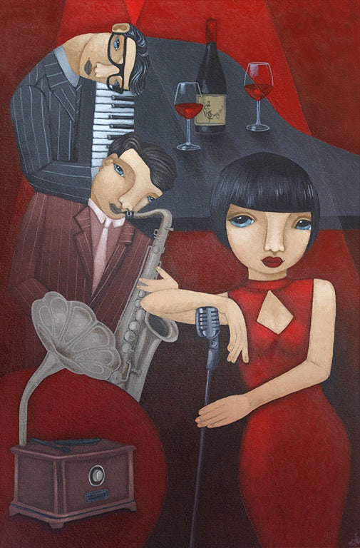 Club de Jazz Rouge - Exhibition July 2023